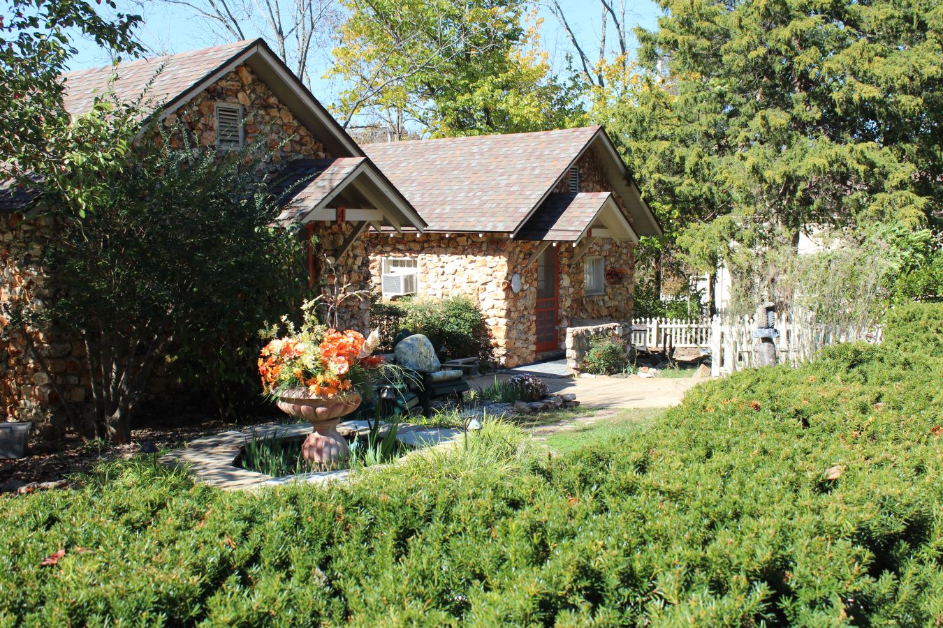 Stone Cottages in the heart of Eureka Springs for Sale. 645,000 Kim